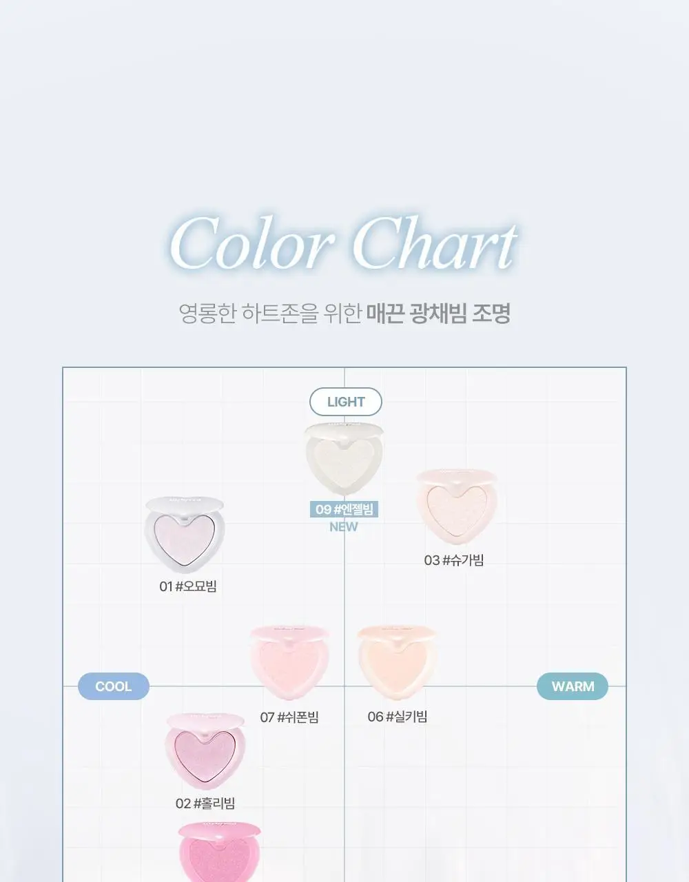 [엔젤 코어 에디션] 릴리바이레드 러브빔 글로우 베일 4종 상세페이지 24
